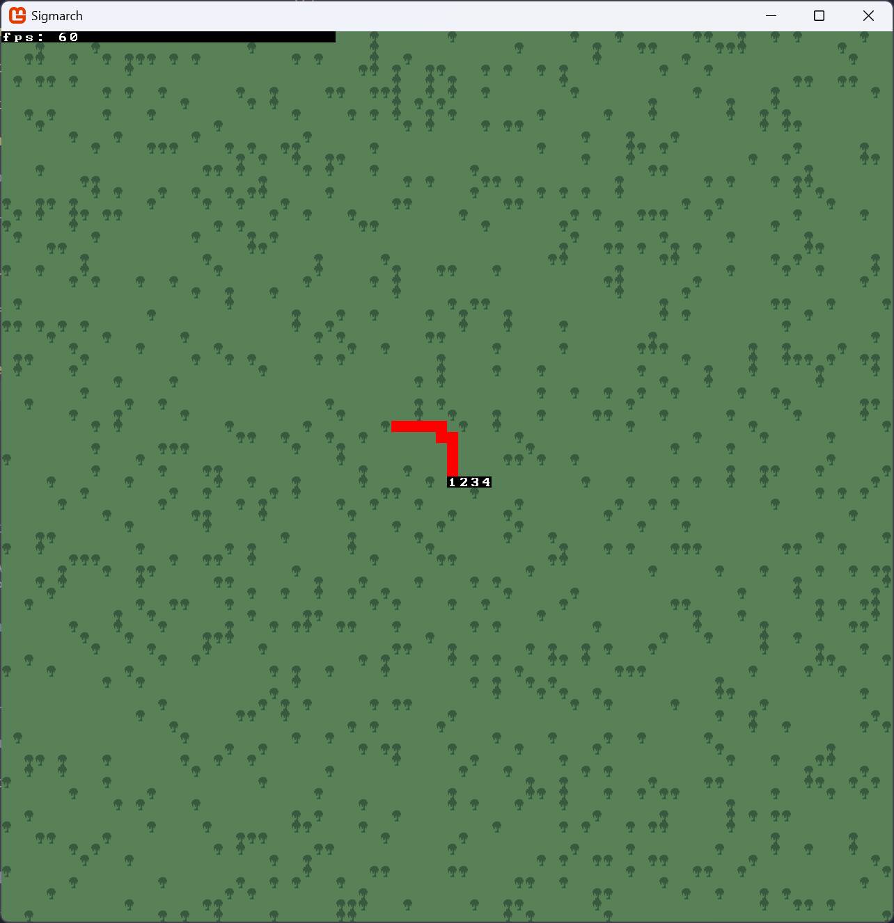 Forest map
